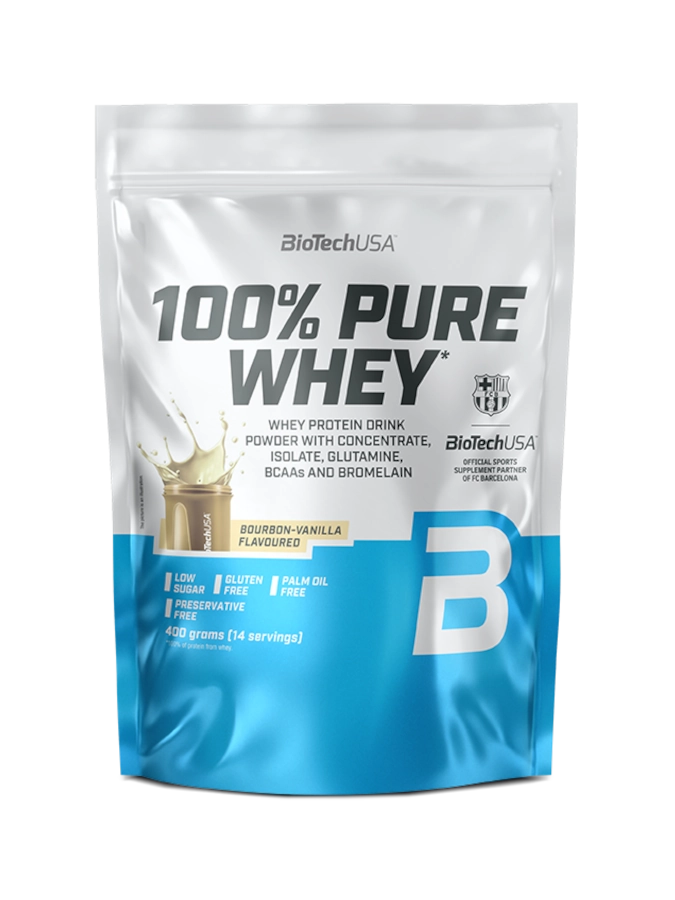 Proteina din Zer, BioTechUSA, 100% Pure Whey, 400g