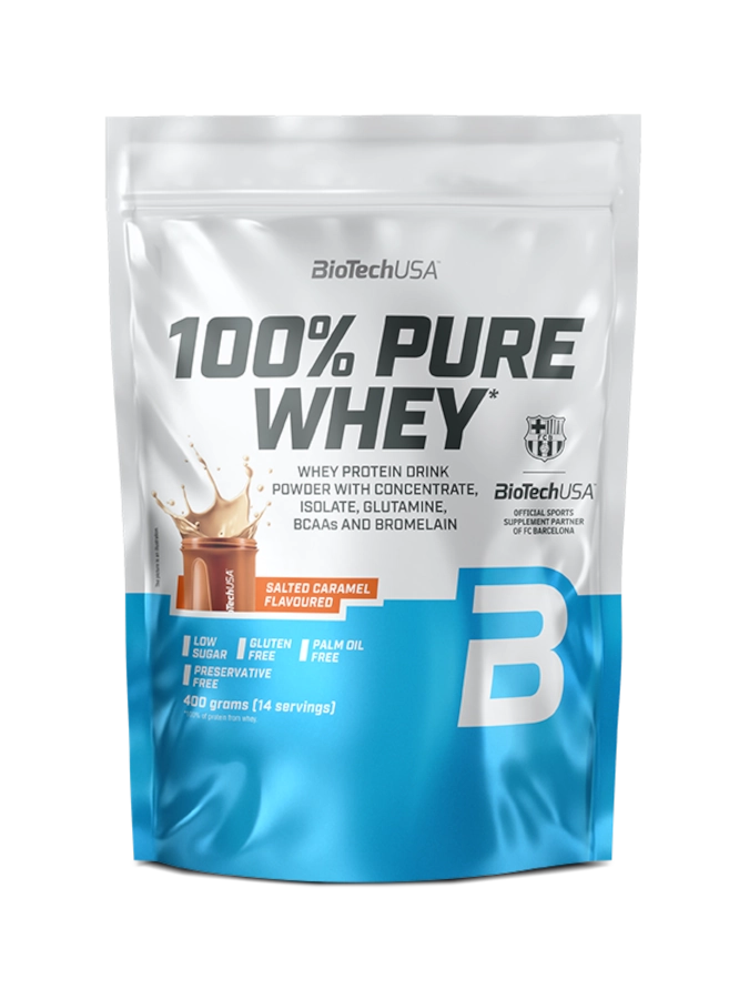 Proteina din Zer, BioTechUSA, 100% Pure Whey, 400g