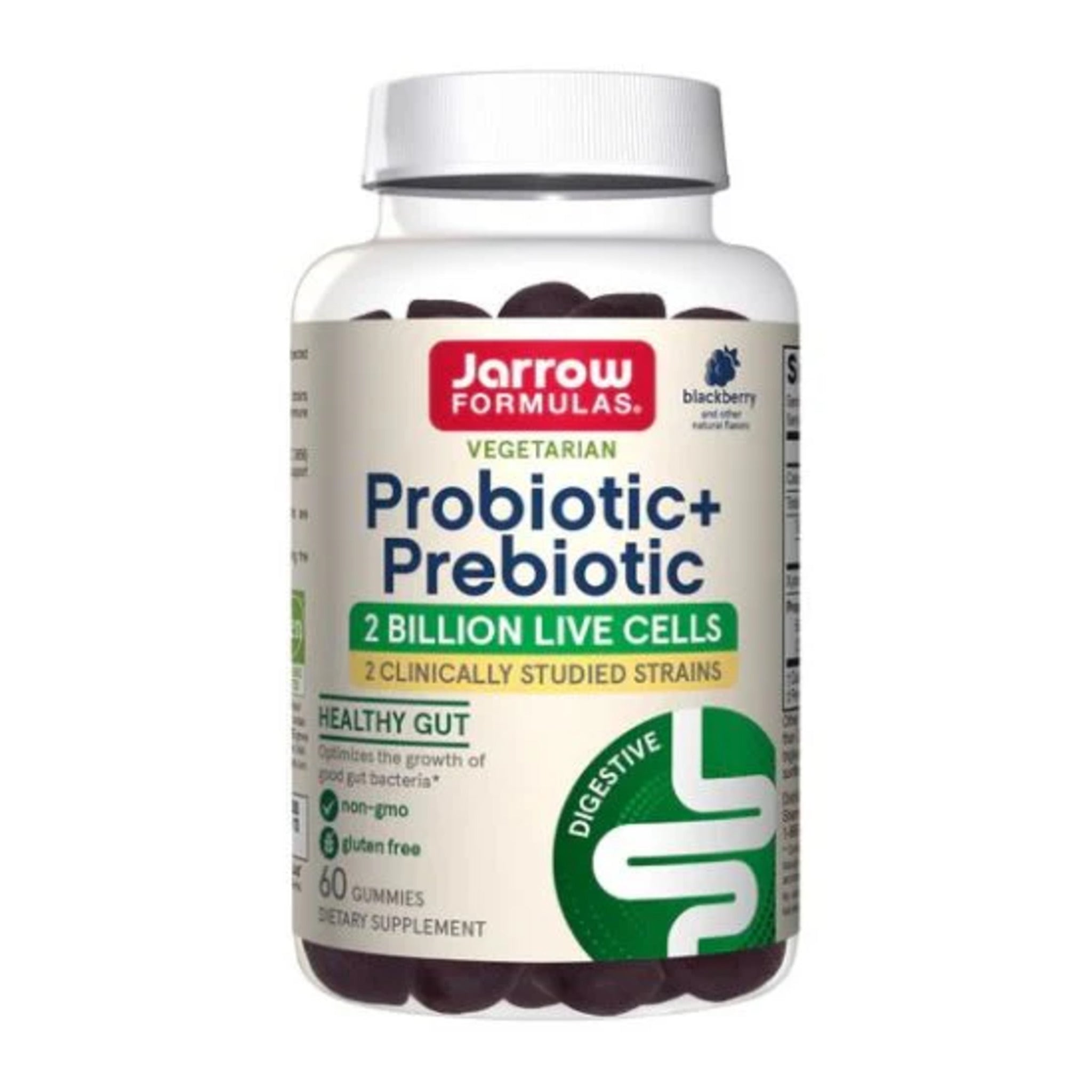 Fibre Prebiotice si Probiotice, Jarrow Formulas, Probiotic + Prebiotic, 60 Gummies