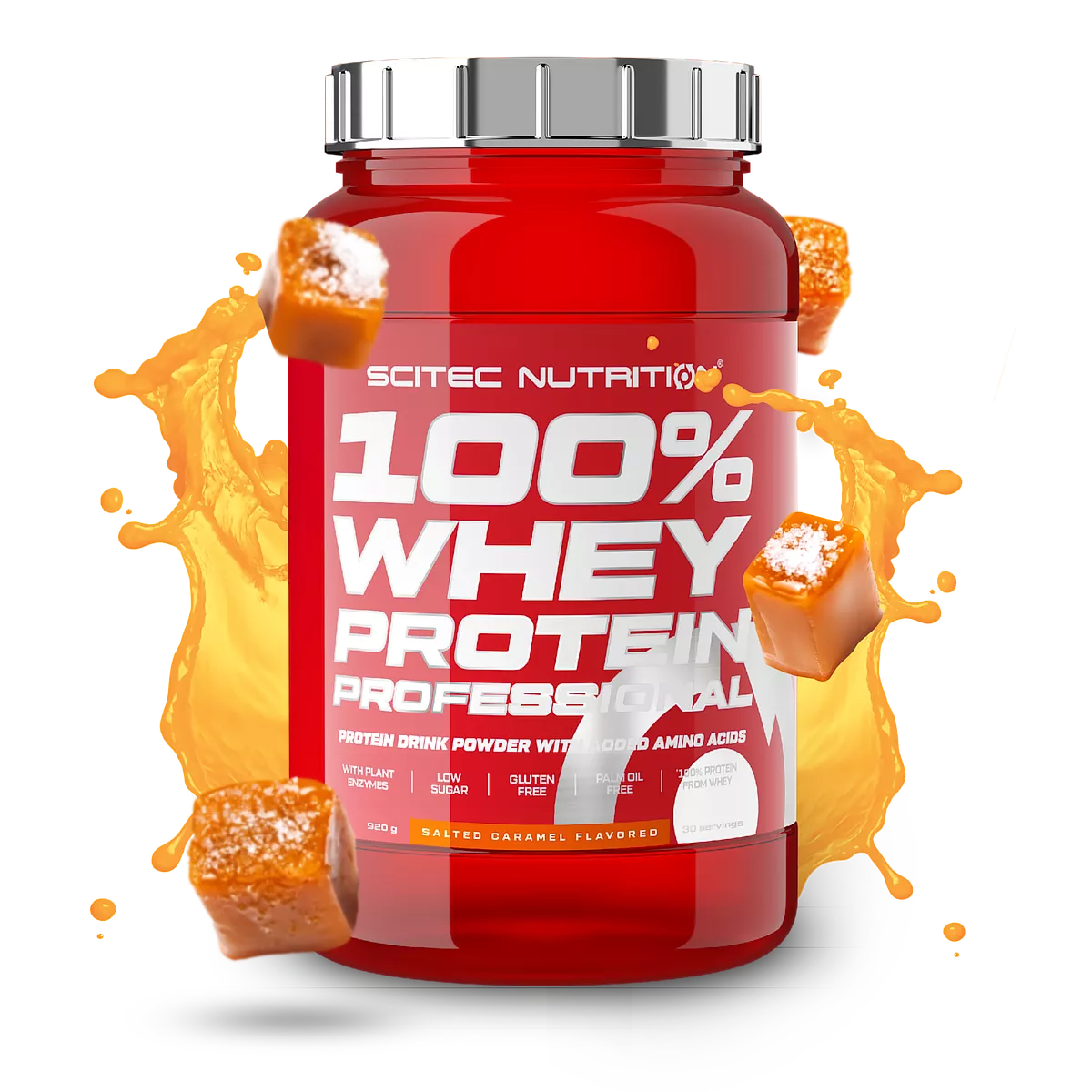 Proteina din zer, Scitec Nutrition, 100% Whey Protein Professioal, 920g