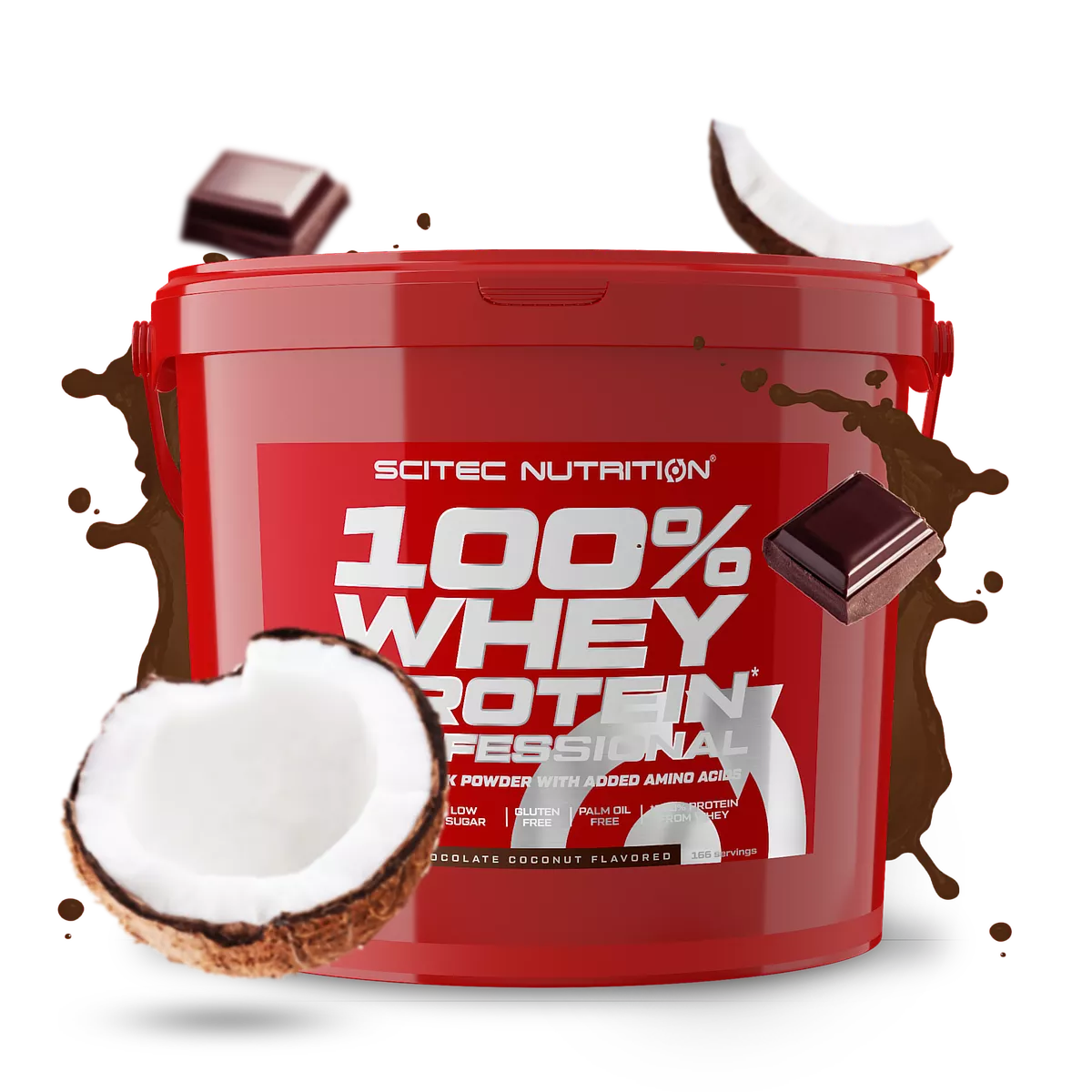 Proteina din Zer, Scitec Nutrition, 100% Whey Protein Professional, 5000g