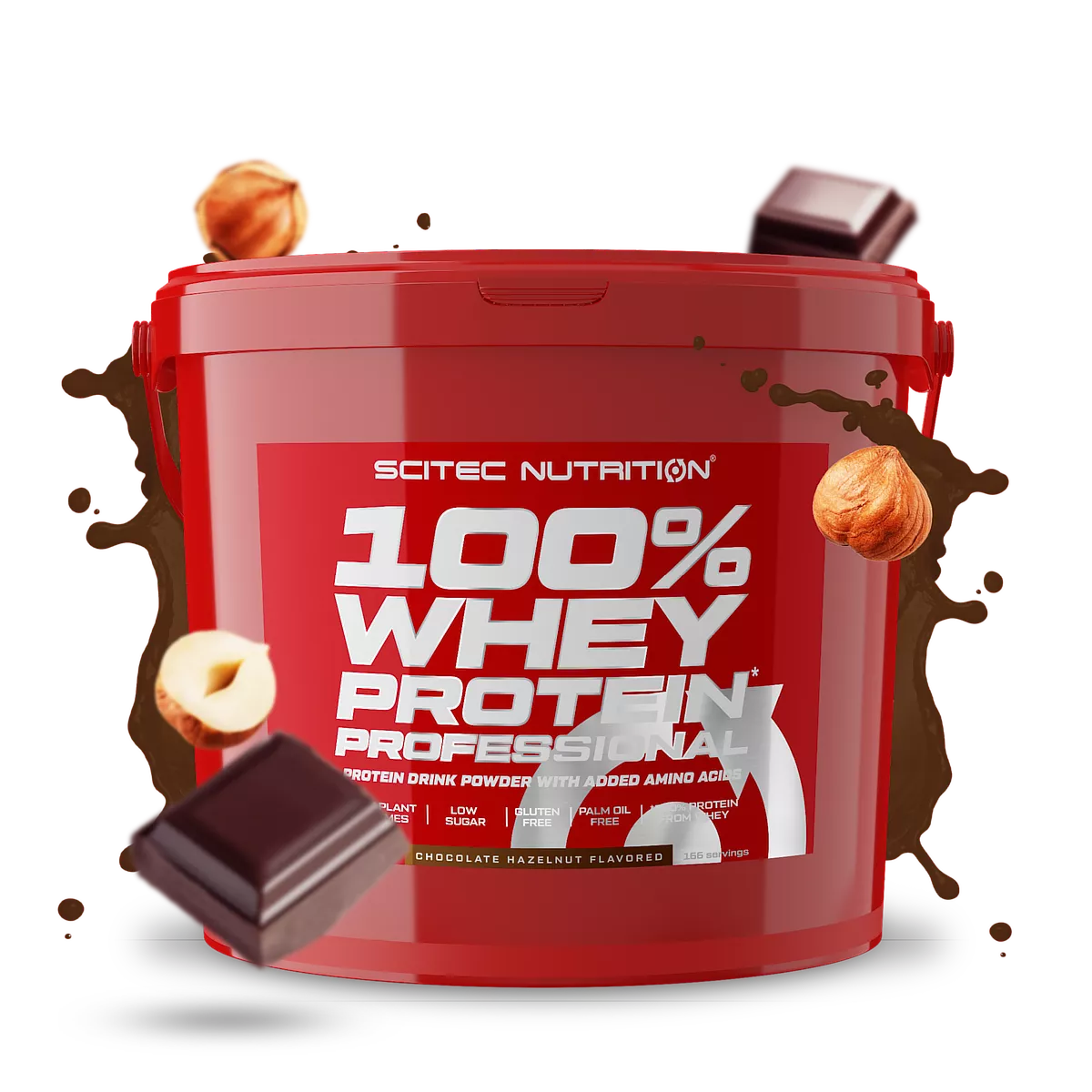 Proteina din Zer, Scitec Nutrition, 100% Whey Protein Professional, 5000g