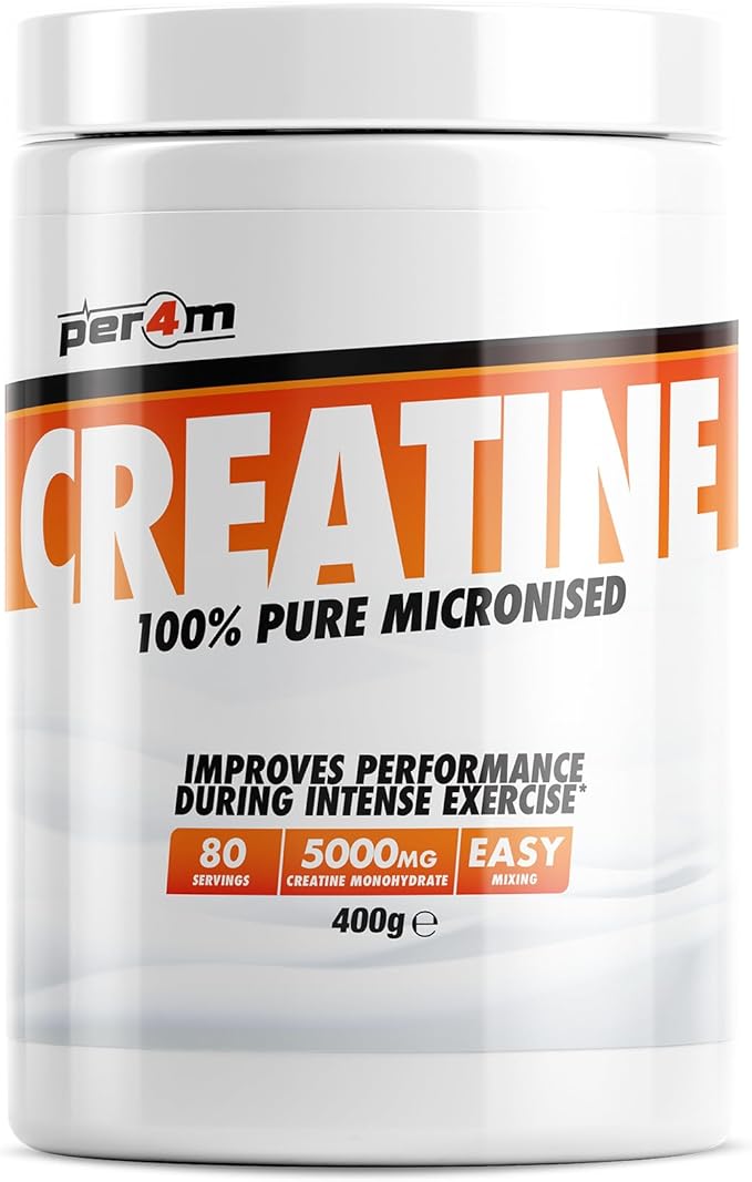 Creatina Monohidrata, Per4m, Unflavored Creatine Monohydrate, 400g