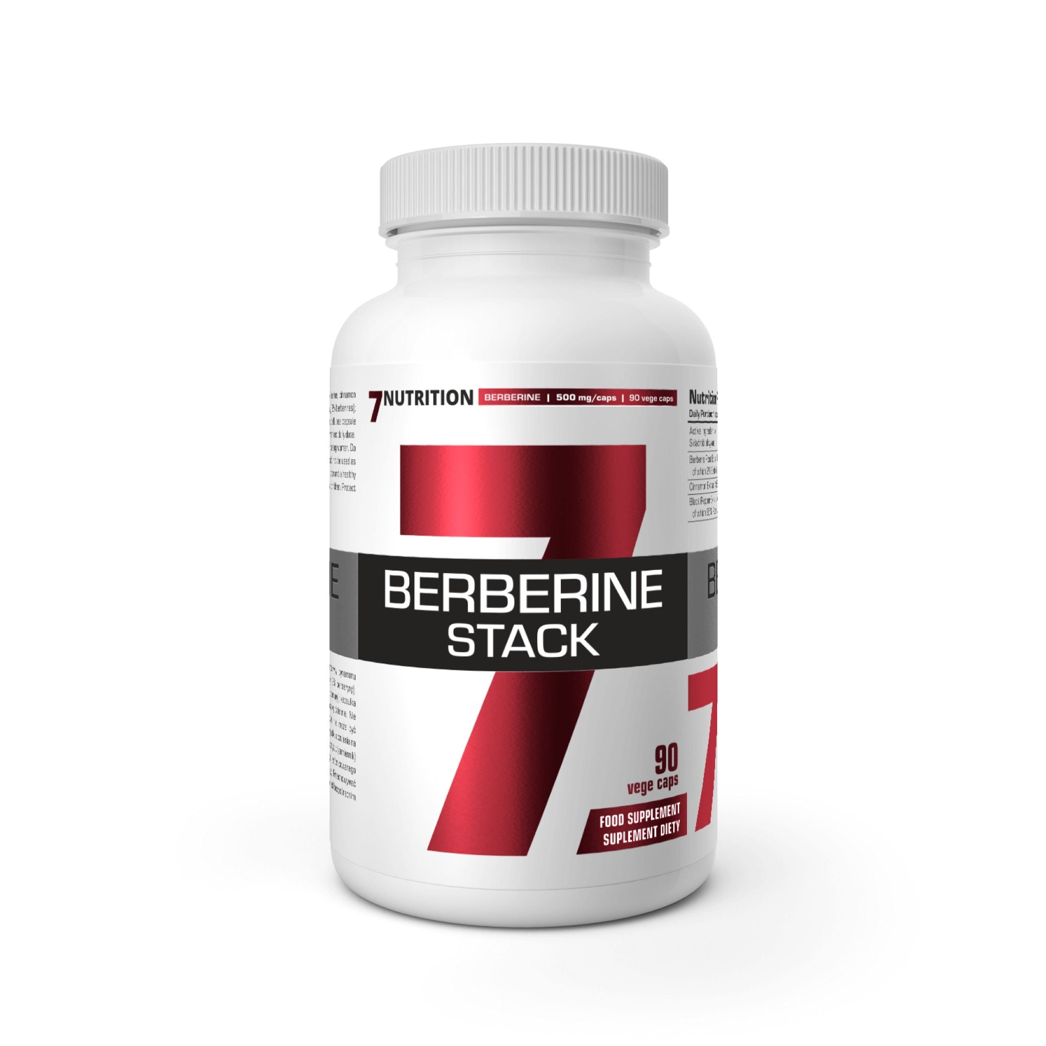 Berberina, 7Nutrition, Berberine Stack, 90veg caps