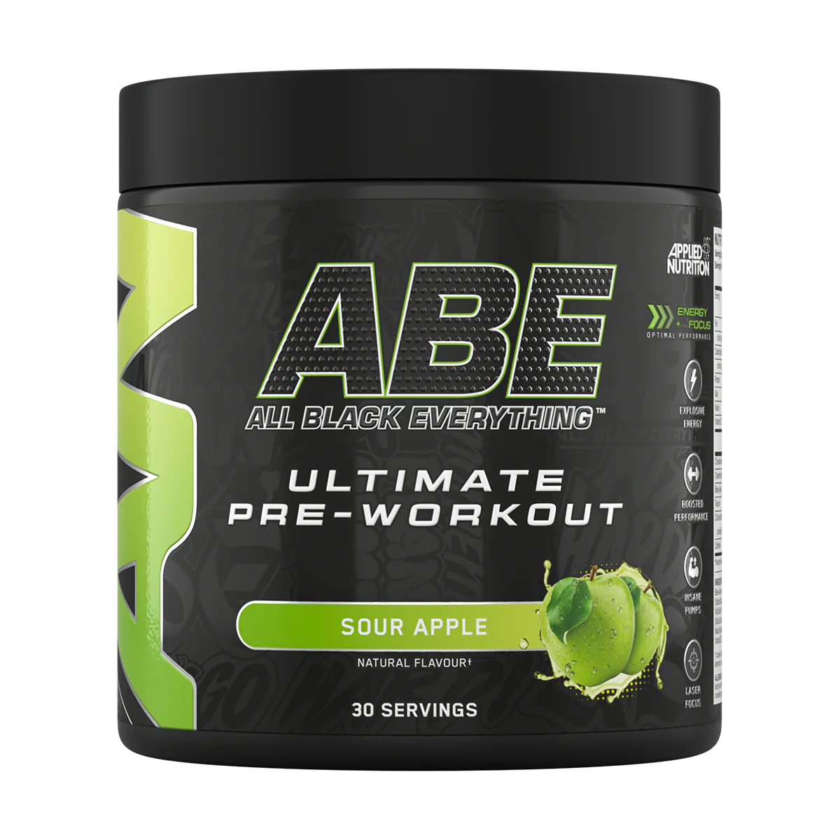 Pre-Workout, Applied Nutrition ABE, Ultimate Pre-Workout, 375g