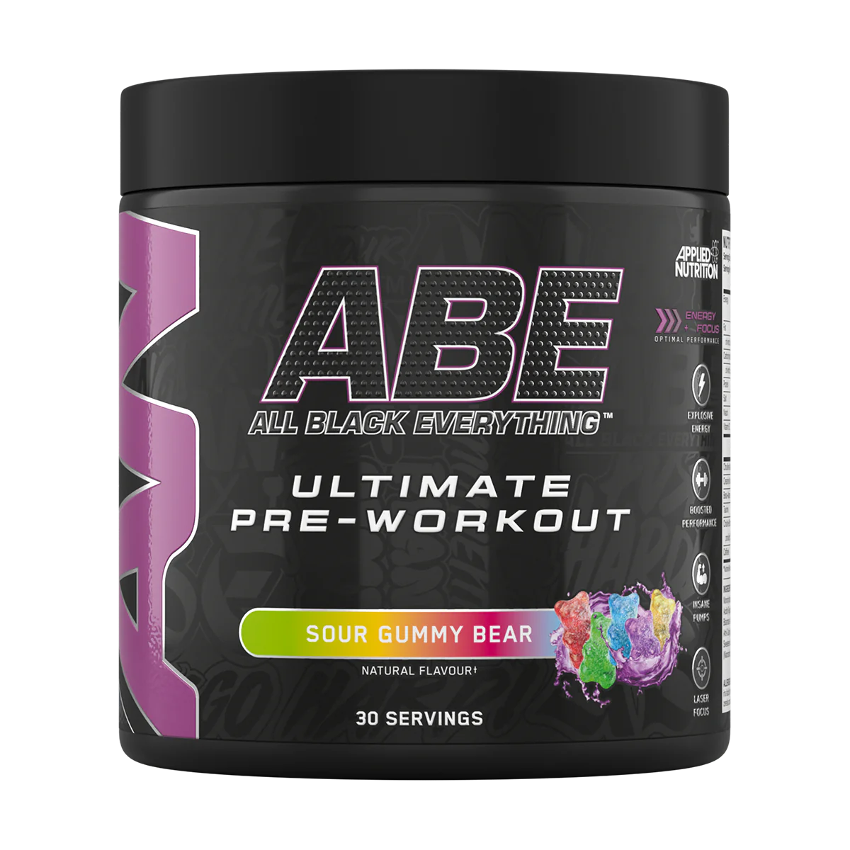 Pre-Workout, Applied Nutrition ABE, Ultimate Pre-Workout, 375g