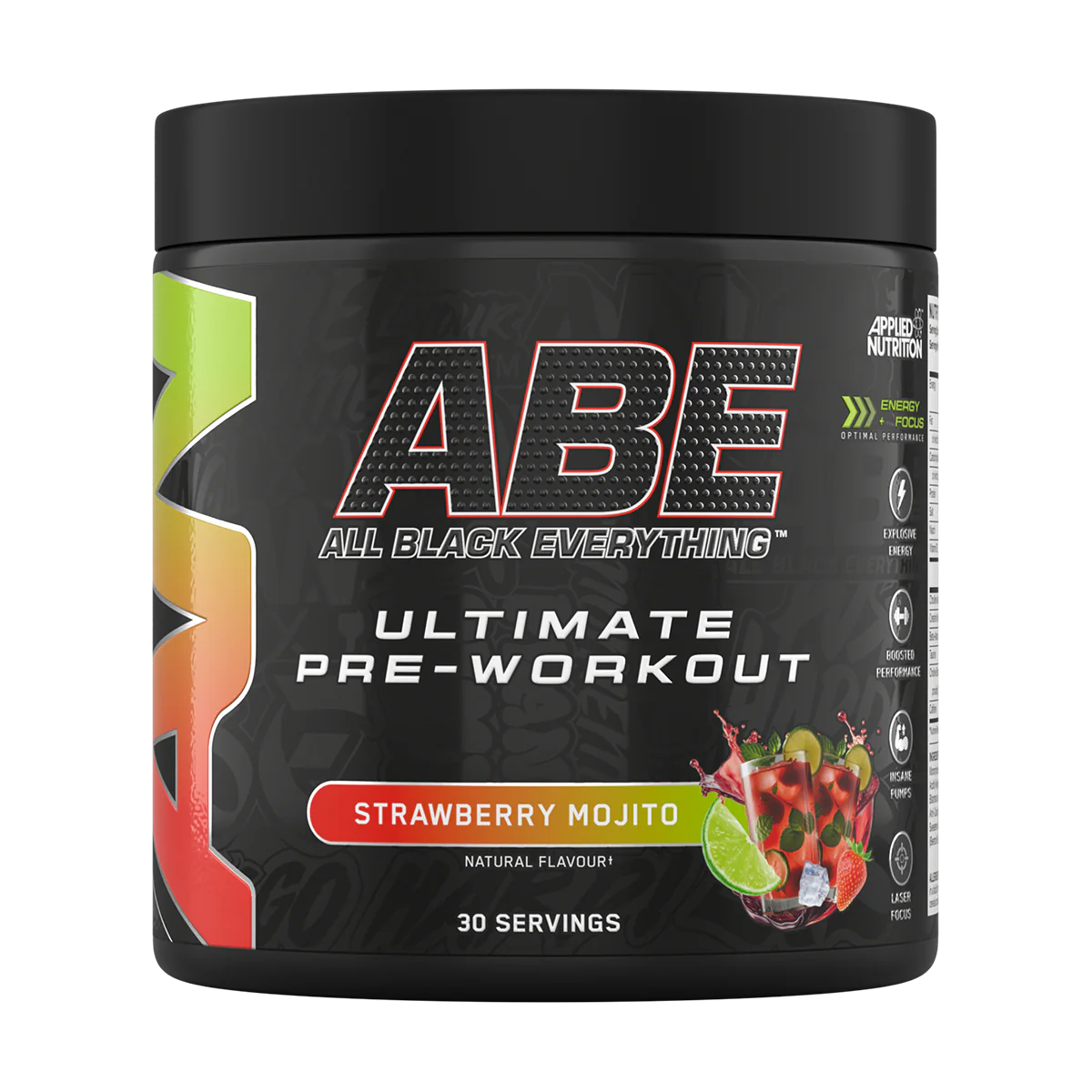 Pre-Workout, Applied Nutrition ABE, Ultimate Pre-Workout, 375g