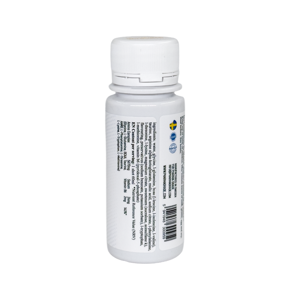 Aminoacizii EEA & Electroliti Shot, Pharma Grade, Amino Flow, 60ml