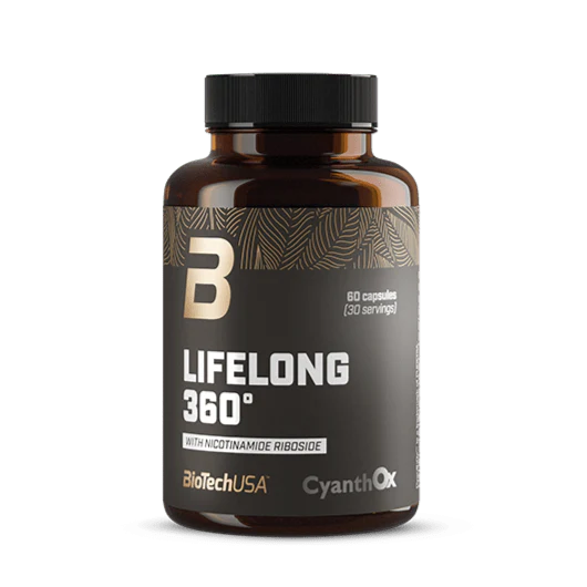 Supliment Complex pentru Vitalitate și Imunitate, BioTechUSA, Lifelong 360°, 60 Capsule