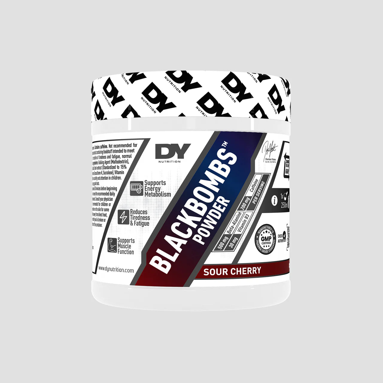 Pre-Workout, DY Nutrition, BlackBombs™, 315g