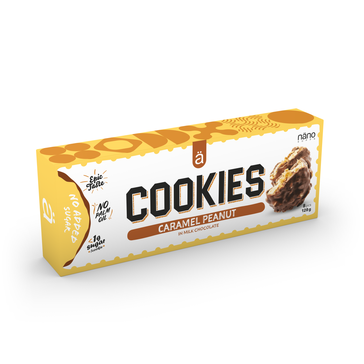 Cookies Proteice, Nanosupps, Cookies, 128g