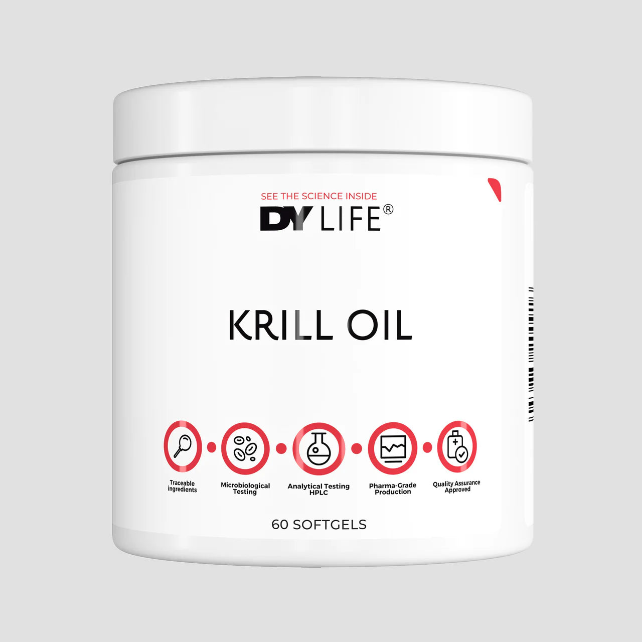 Ulei de Krill, DY Nutrition, Krill Oil DY Life, 60 Softgels