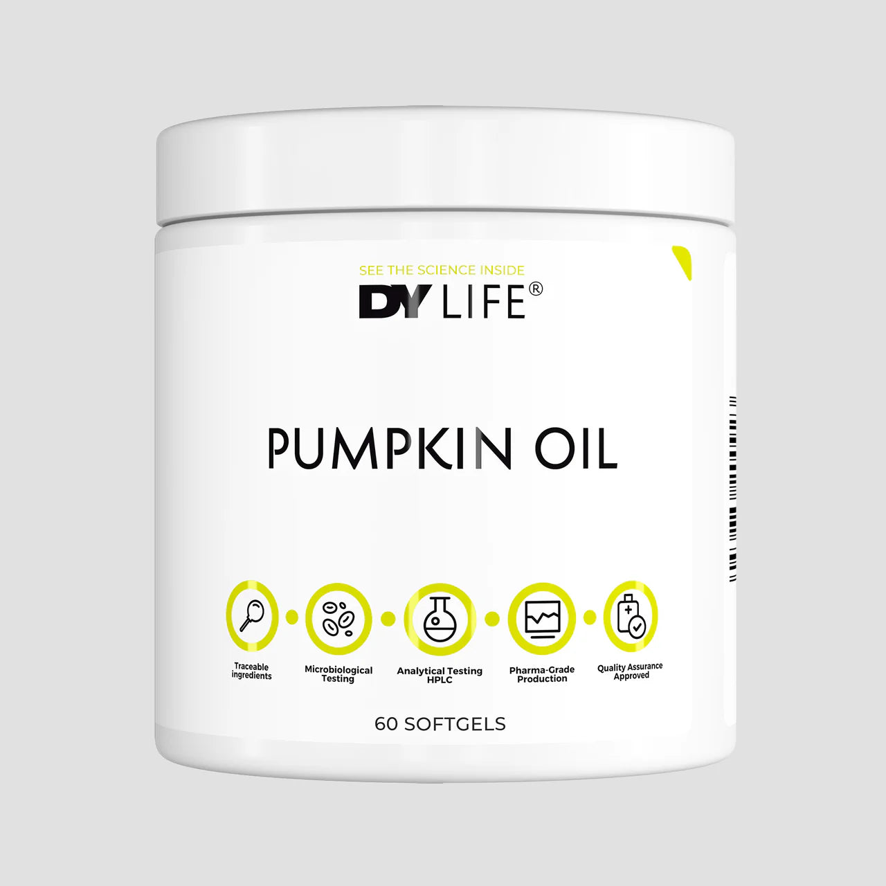 Ulei din Seminte de Dovleac, DY Nutrition, Pumpkin Oil DY Life, 60 Softgels