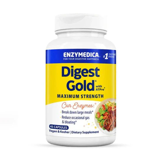 Enzime Digestive, Enzymedica, Digest Gold with ATPRO, 45 Capsule