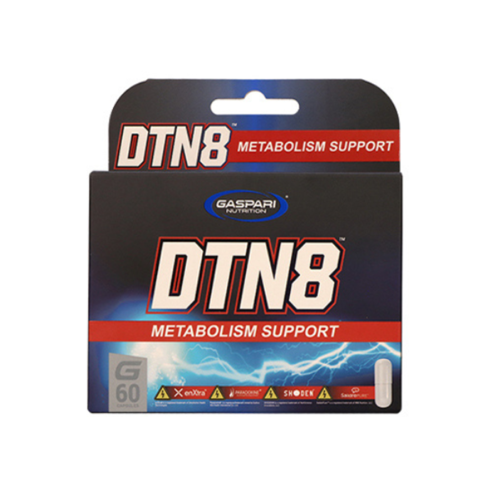 Suport Metabolic, Gaspari Nutrition, DTN8, Metabolism Support, 60 Capsule