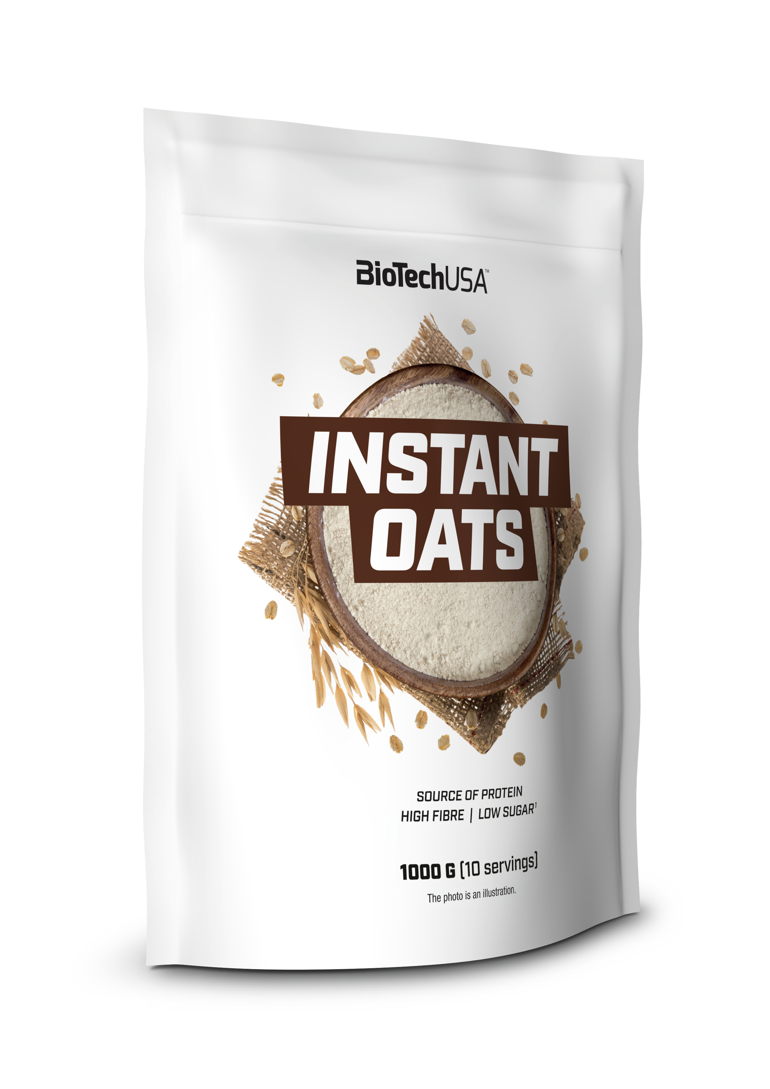 Făină de Ovăz Instant, BioTechUSA, Instant Oats, 1000 g