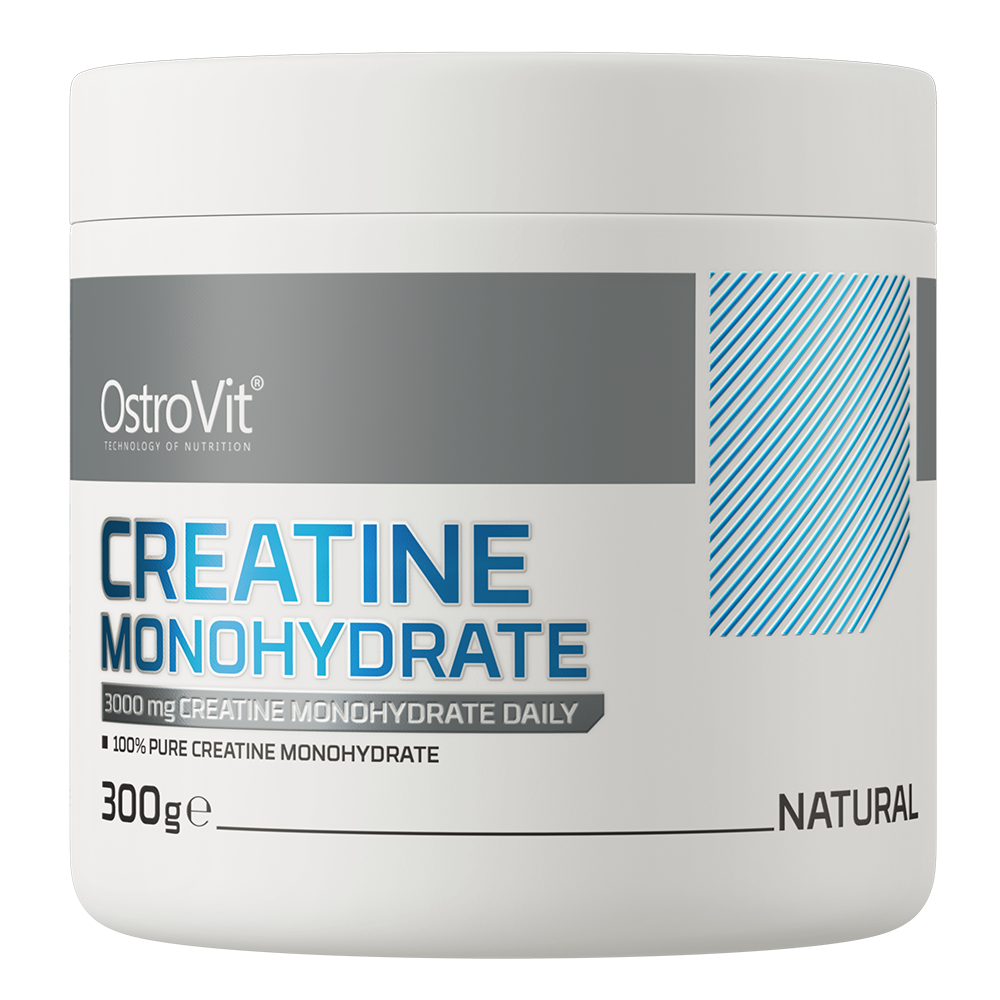 Creatina Monohidrata, OstroVit, Creatine Monohydrate, 300g