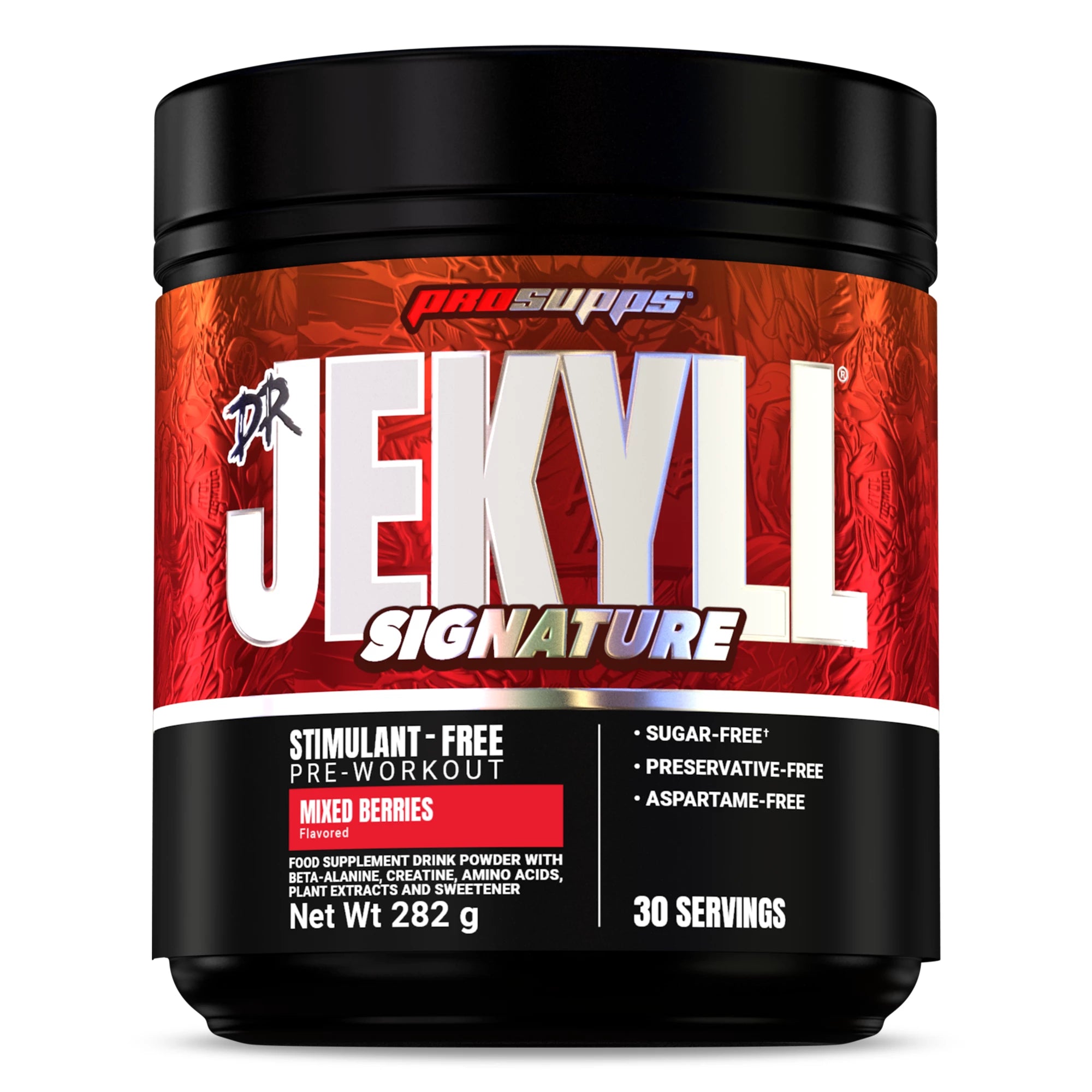 Pre-Workout fara Stimulenti, ProSupps, Dr. Jekyll Signature Stim-Free, 282g