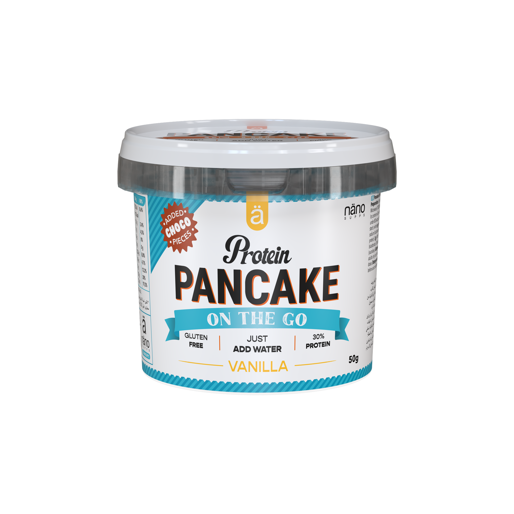 Pancake Proteic, Nanosupps, Pancake On The Go, 50g