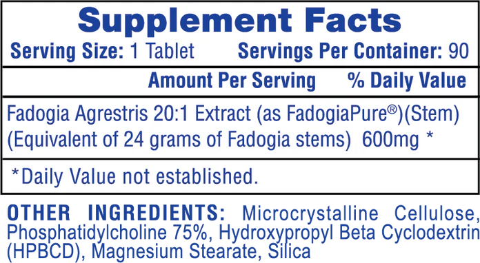 Extract de Fadogia Agrestis, Hi-Tech Pharma, Fadogia Agrestis 20:1 Extract, 90 Tablete