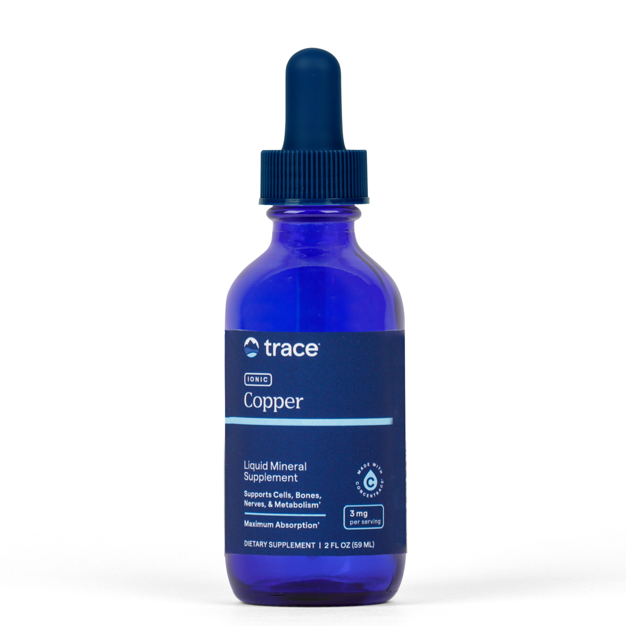 Cupru, Trace Minerals, Cooper, Liquid Mineral Supplement, 59ml