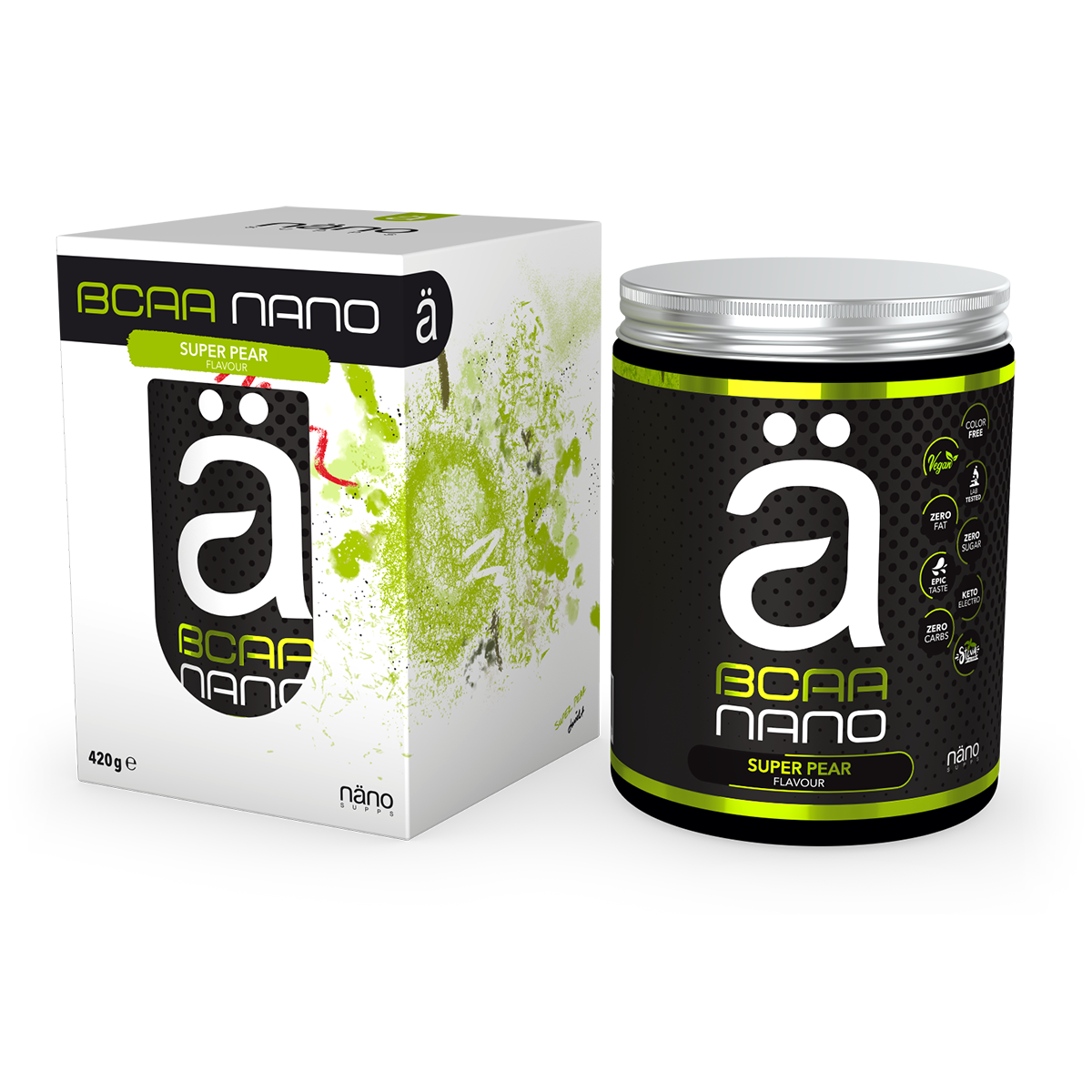 Aminoacizi BCAA, Nanosupps, BCAA Nano, 420g