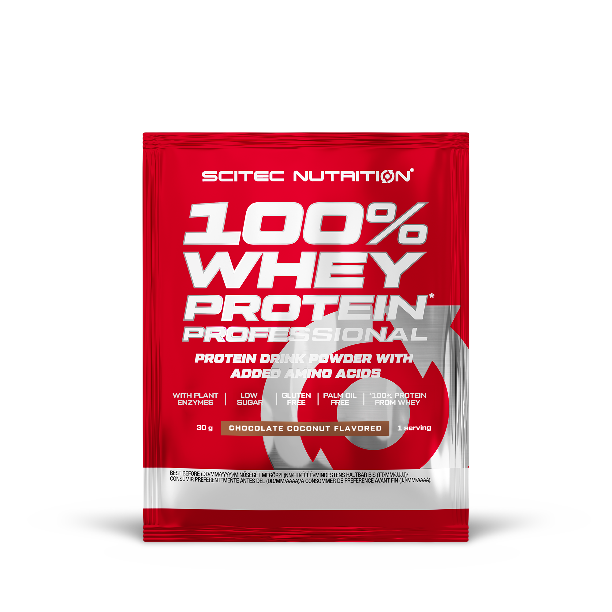Proteina din Zer, Scitec Nutrition, 100% Whey Protein Professional, 30g