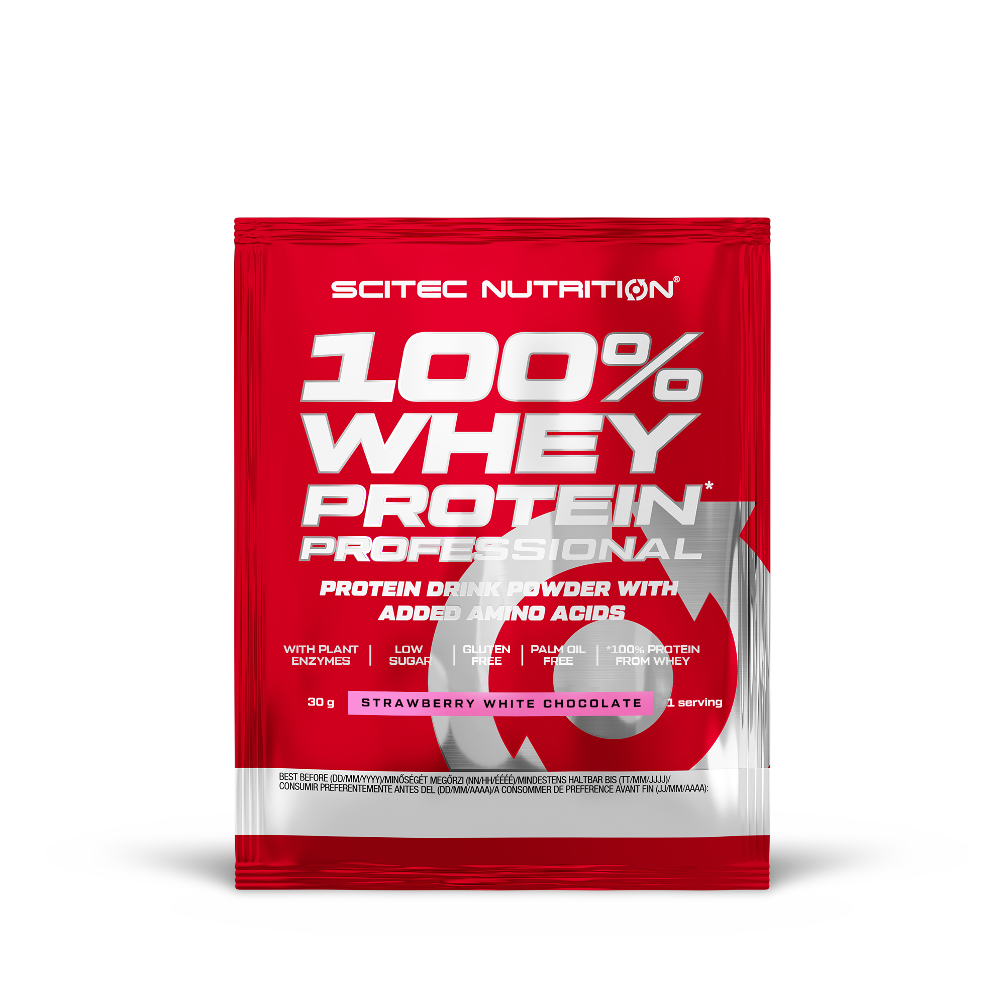 Proteina din Zer, Scitec Nutrition, 100% Whey Protein Professional, 30g