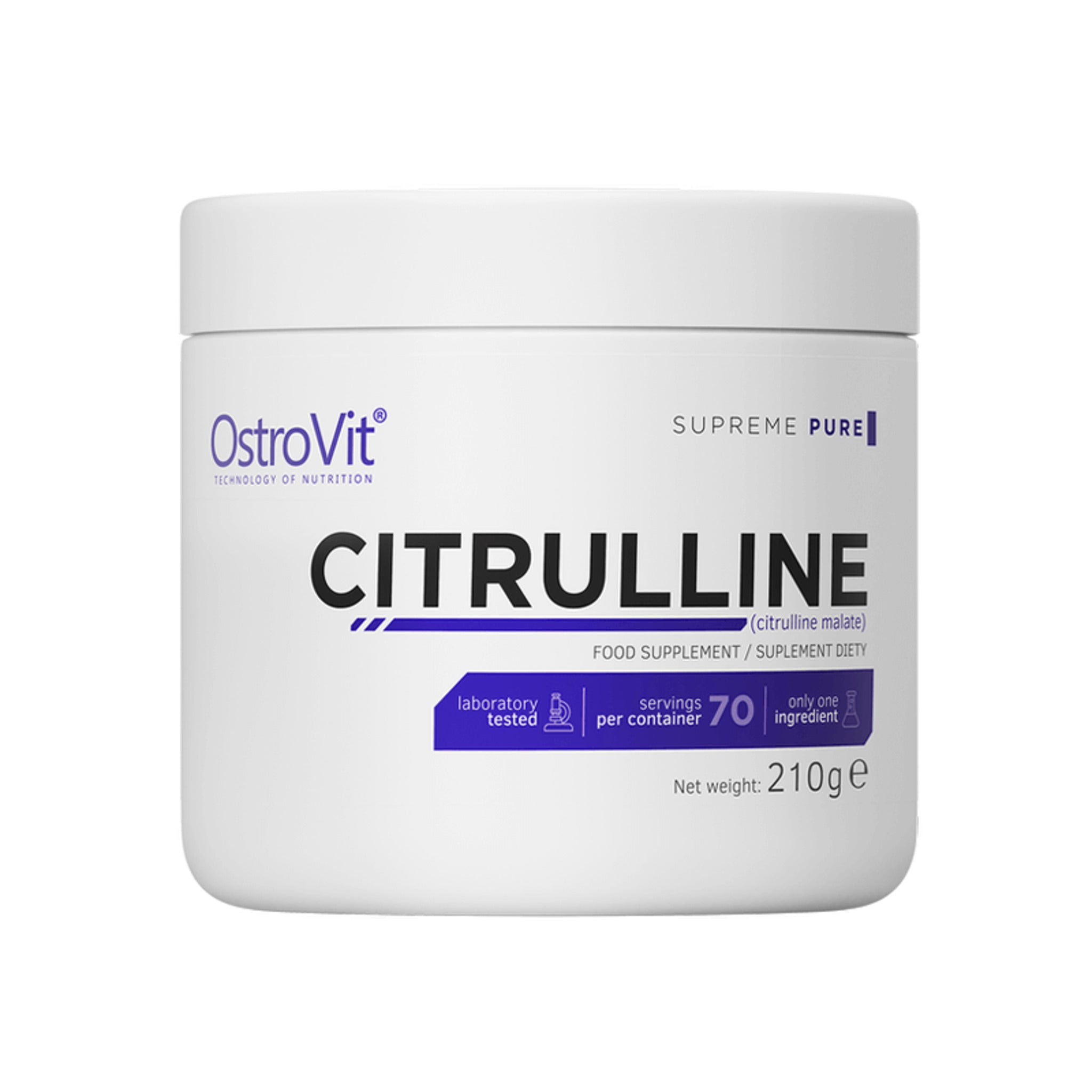 Citrulina, OstroVit, Citrulline, 210g