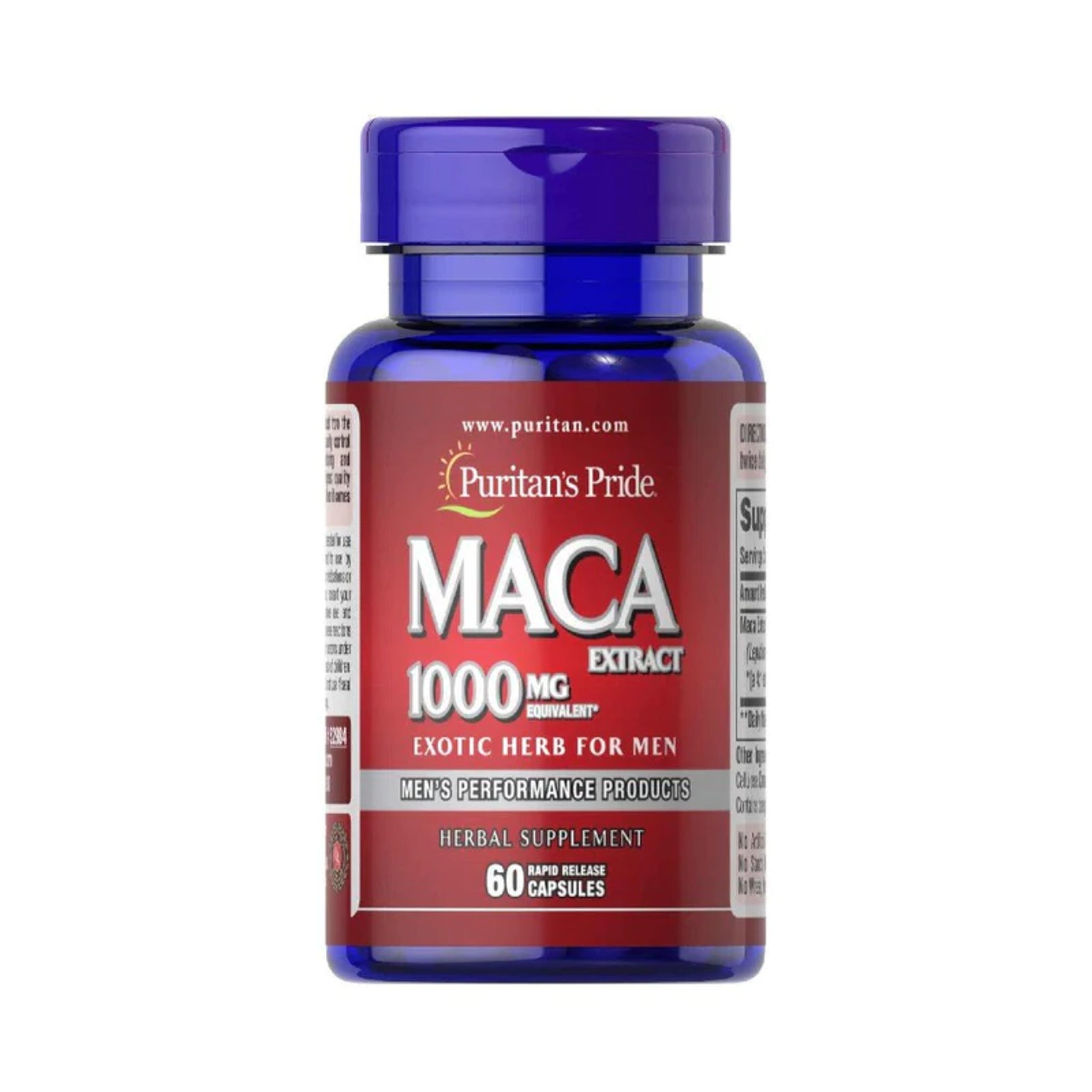 Maca, Puritan's Pride, Maca Extract 1000mg, 60caps