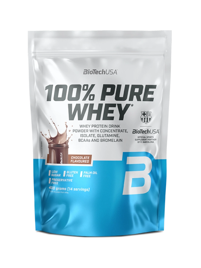 Proteina din Zer, BioTechUSA, 100% Pure Whey, 400g