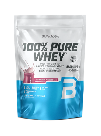 Proteina din Zer, BioTechUSA, 100% Pure Whey, 400g