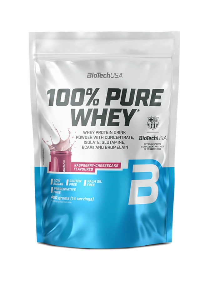 Proteina din Zer, BioTechUSA, 100% Pure Whey, 400g