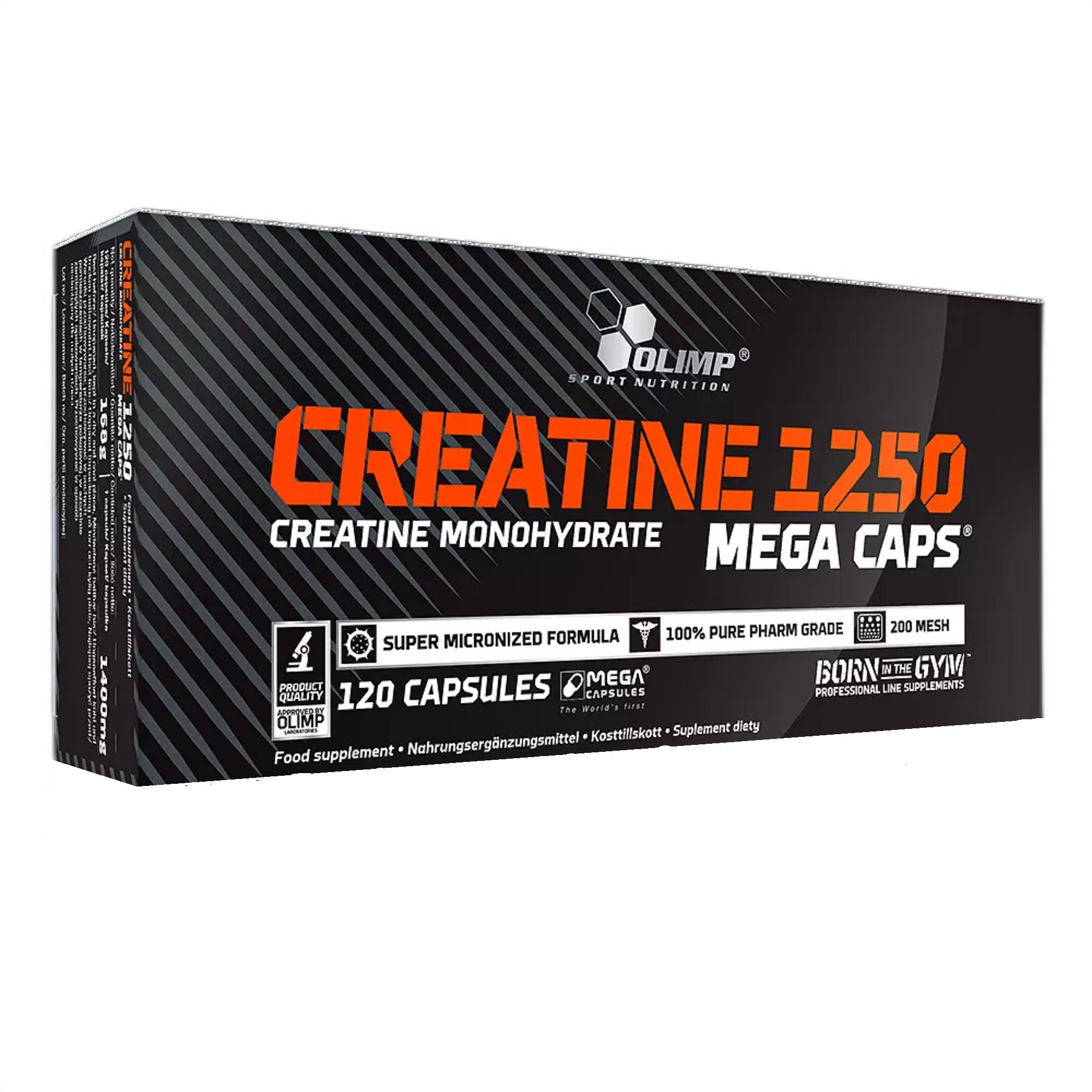 Creatina Monohidrata, Olimp, Creatine Monohydrate 1250, 120 Capsule