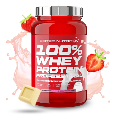 Proteina din zer, Scitec Nutrition, 100% Whey Protein Professioal, 920g
