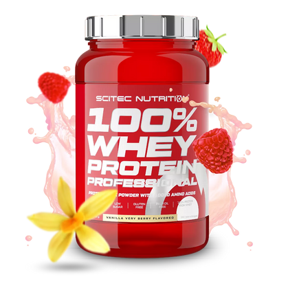 Proteina din zer, Scitec Nutrition, 100% Whey Protein Professioal, 920g