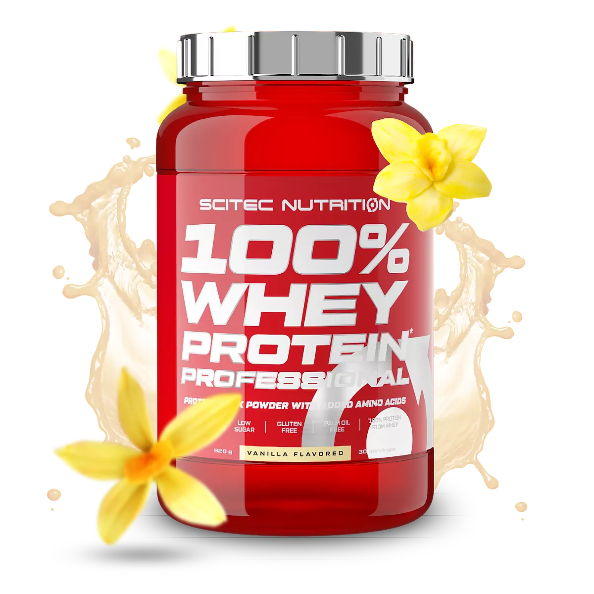 Proteina din zer, Scitec Nutrition, 100% Whey Protein Professioal, 920g