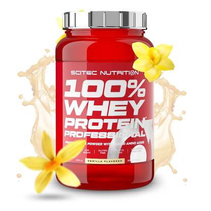 Proteina din zer, Scitec Nutrition, 100% Whey Protein Professioal, 920g