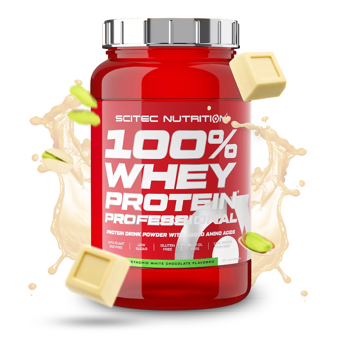 Proteina din zer, Scitec Nutrition, 100% Whey Protein Professioal, 920g