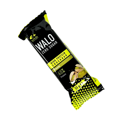 Batoane Proteice, 4+ Nutrition, WALO, Zero Sugar CrockBar, 55g