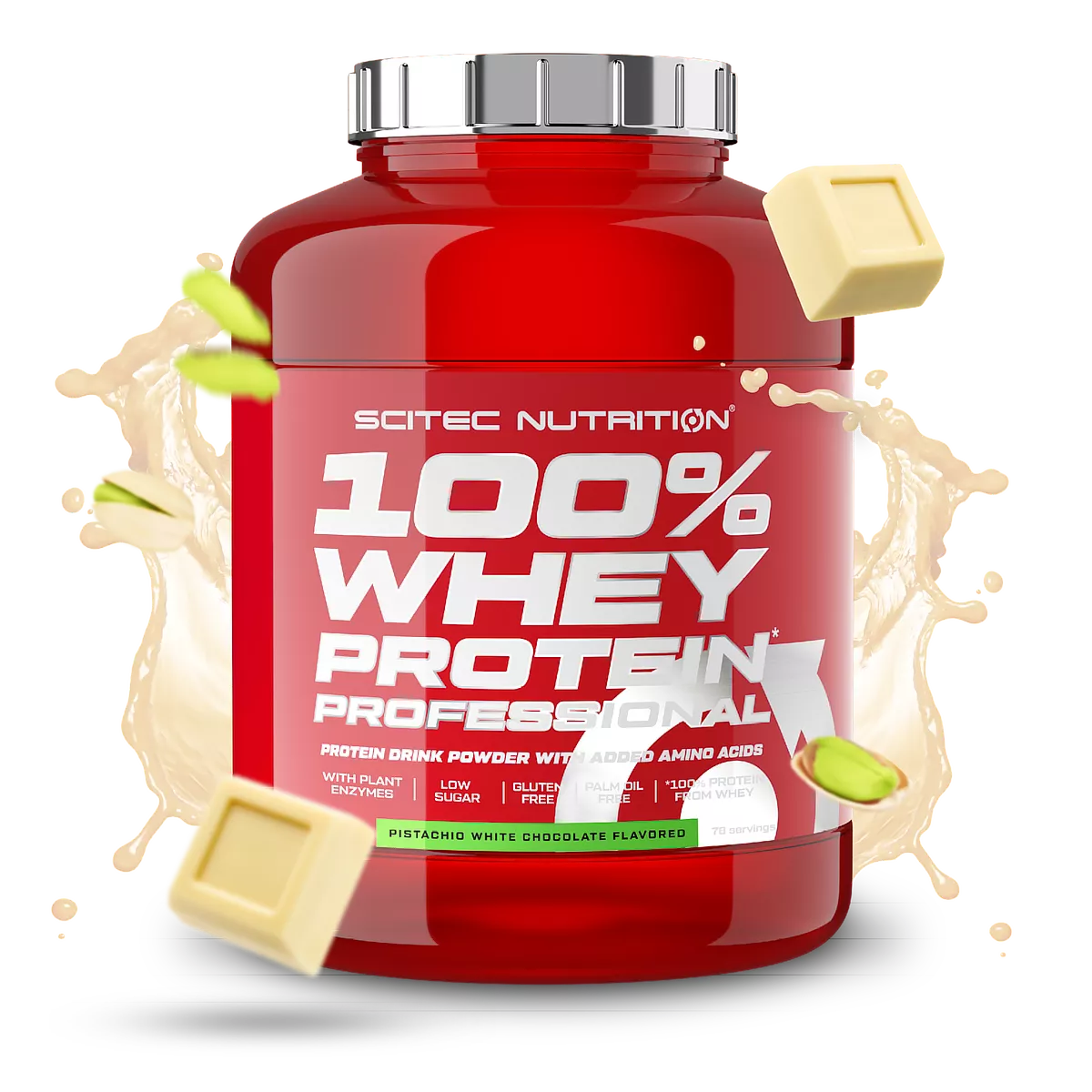 Proteina din zer, Scitec Nutrition, 100% Whey Protein Professional, 2350g
