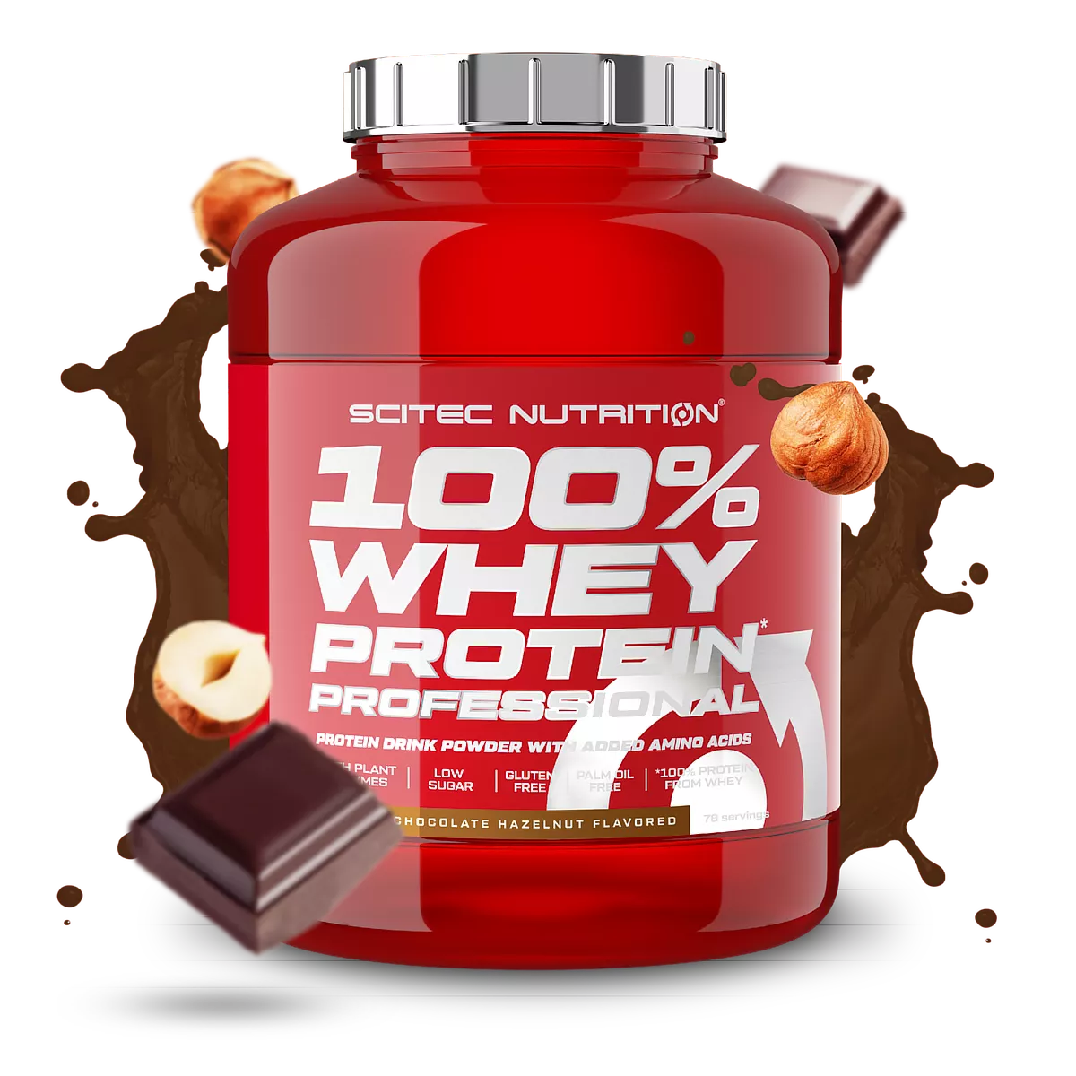 Proteina din zer, Scitec Nutrition, 100% Whey Protein Professional, 2350g