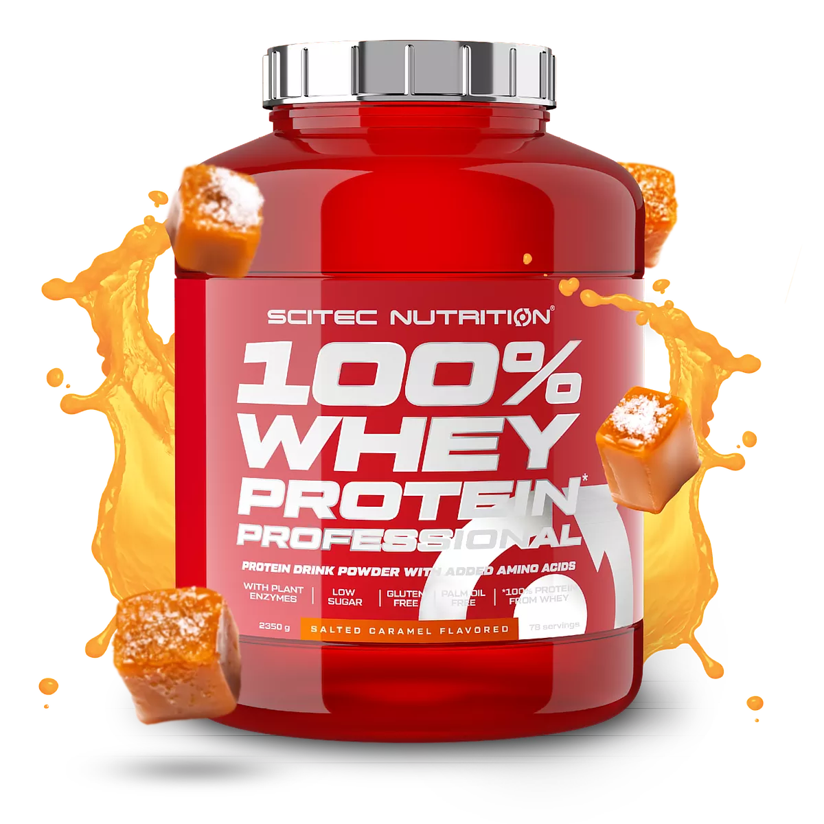 Proteina din zer, Scitec Nutrition, 100% Whey Protein Professional, 2350g