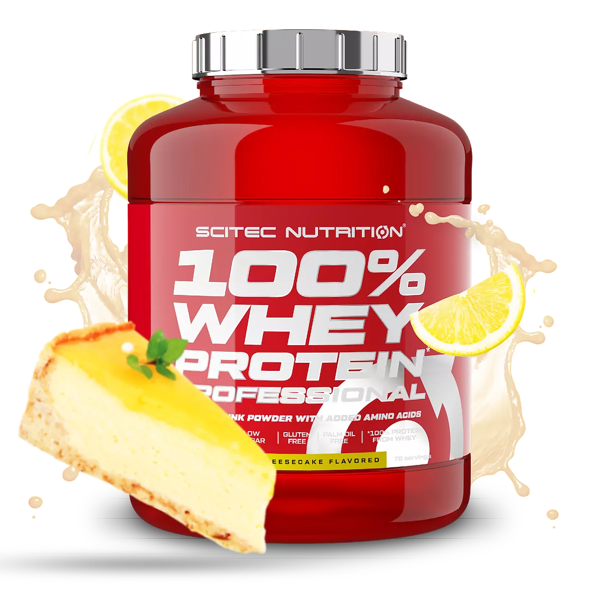 Proteina din zer, Scitec Nutrition, 100% Whey Protein Professional, 2350g