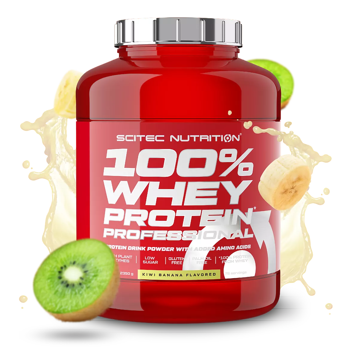 Proteina din zer, Scitec Nutrition, 100% Whey Protein Professional, 2350g