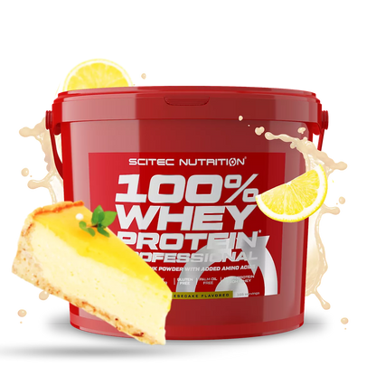 Proteina din Zer, Scitec Nutrition, 100% Whey Protein Professional, 5000g