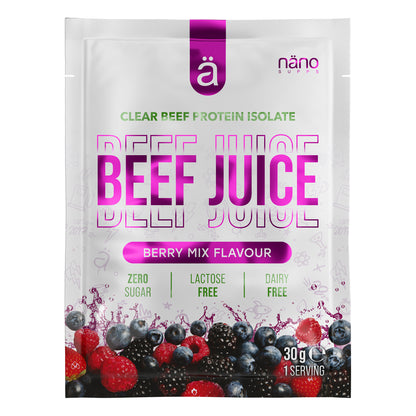 Proteina Beef Isolate, Nanosupps, Beef Juice, 30g
