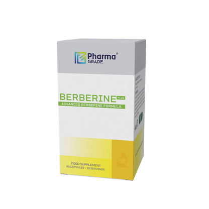 Berberina, Pharma Grade®, Berberine Plus, 60 Capsule