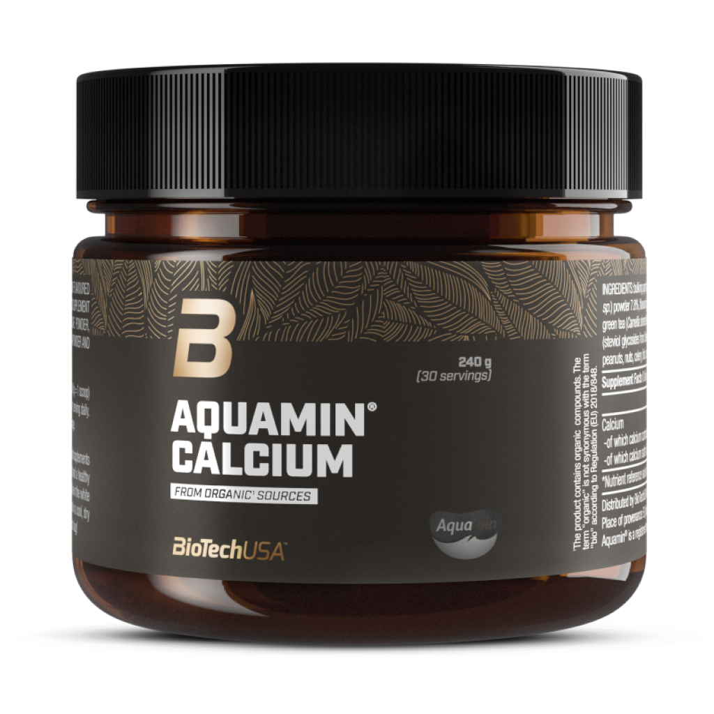 Complex de Calciu din Alge Marine, BioTechUSA, Aquamin® Calcium, 240g