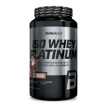 Proteina din Zer Izolat, BioTechUSA, Iso Whey Platinum, 908g